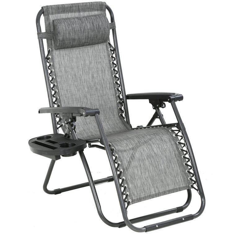 Grey discount gravity chair